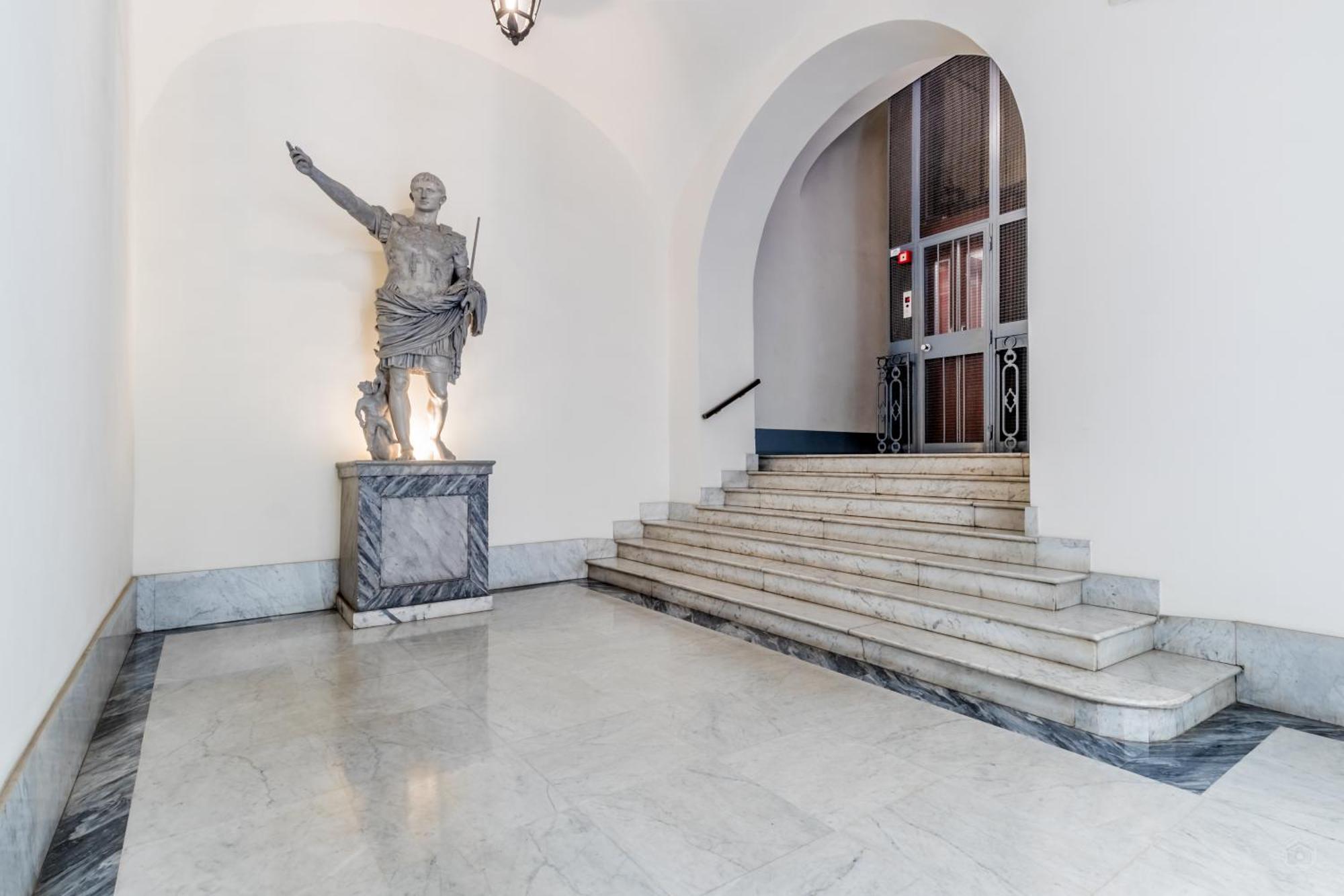 Attico Nel Cuore Di Roma Con Box Privato Per Auto Zewnętrze zdjęcie